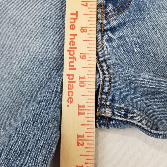 Vintage Calvin Klein Jeans 13 Low Rider Straight Leg Made USA Sandblast - Picture 11 of 13